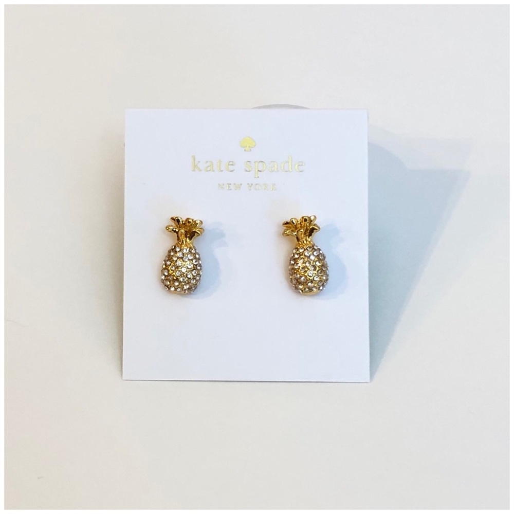 Kate Spade pineapple mini studs